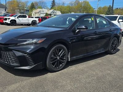 2025 Toyota Camry — rear three-quarter view