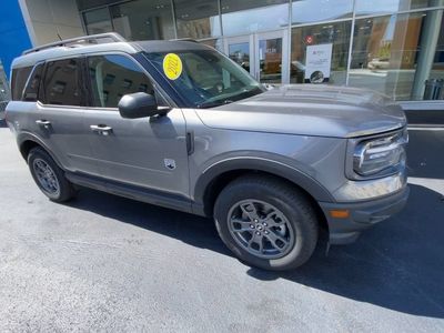 2021 Ford Bronco Sport — rear three-quarter view
