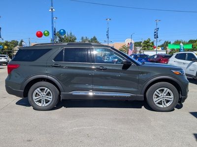 2023 Ford Explorer — rear three-quarter view