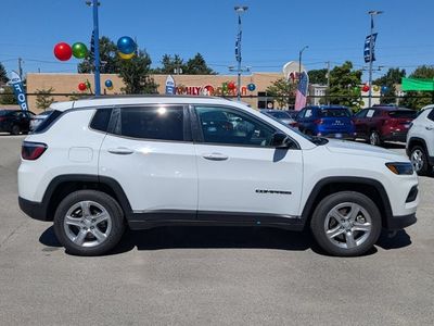 2024 Jeep Compass — rear three-quarter view