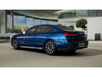 2026 BMW 740i — side profile view