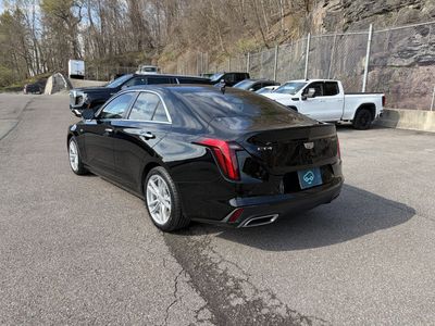 2024 Cadillac CT4 — rear three-quarter view