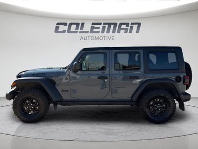 2024 Jeep Wrangler — side profile view