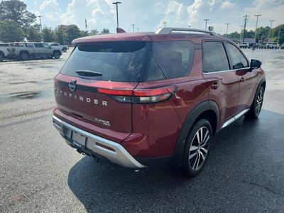 2025 Nissan Pathfinder — rear three-quarter view