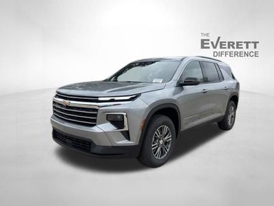 2026 Chevrolet Traverse — rear three-quarter view
