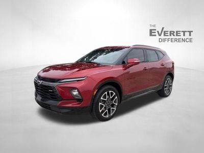 2023 Chevrolet Blazer — rear three-quarter view