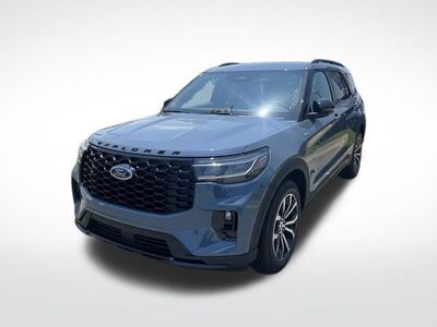 2026 Ford Explorer — rear three-quarter view