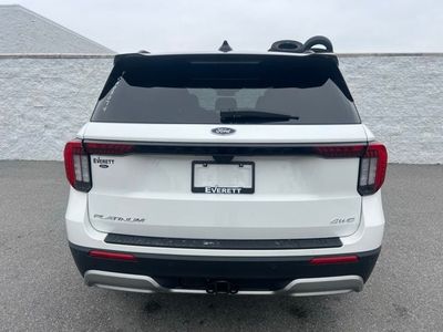 2026 Ford Explorer — rear three-quarter view