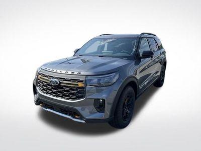 2026 Ford Explorer — rear three-quarter view