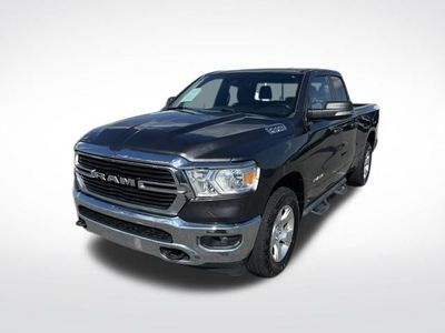 2021 RAM 1500 — rear three-quarter view