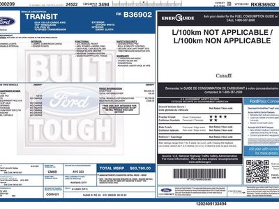 2024 Ford Transit-150 — interior view