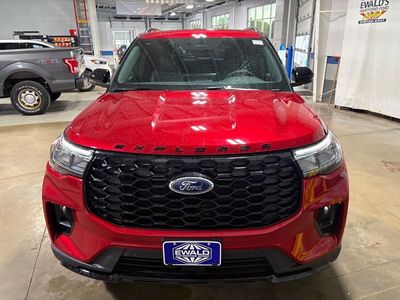 2026 Ford Explorer — rear three-quarter view
