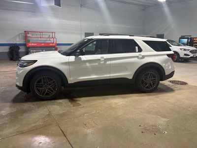 2026 Ford Explorer — rear three-quarter view