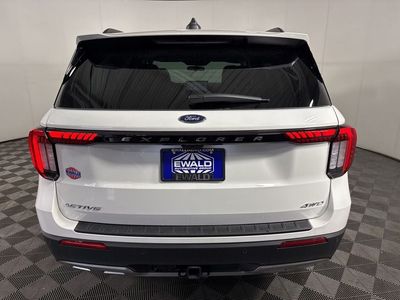 2026 Ford Explorer — rear three-quarter view
