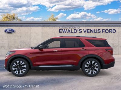 2026 Ford Explorer — rear three-quarter view