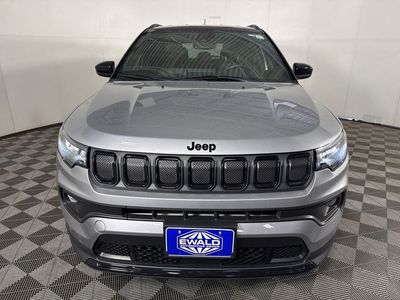 2022 Jeep Compass — rear three-quarter view
