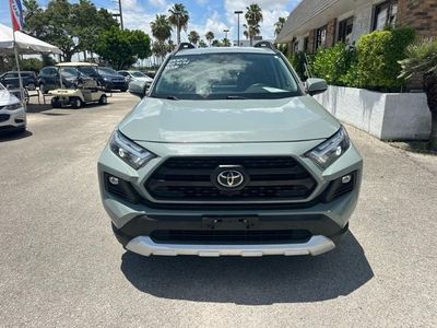 2022 Toyota RAV4 — rear three-quarter view