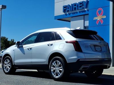 2020 Cadillac XT5 — rear three-quarter view