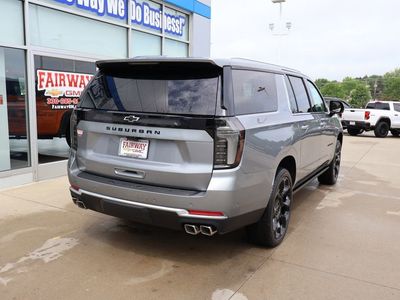 2026 Chevrolet Suburban — rear three-quarter view