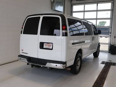 2013 Chevrolet Express Passenger 3500 — rear three-quarter view