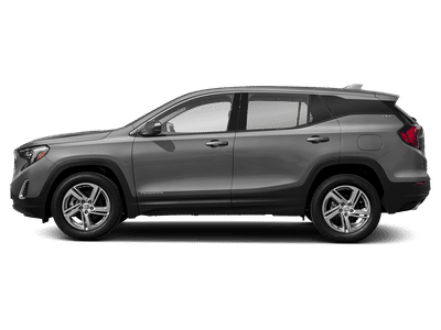 2020 GMC Terrain — rear three-quarter view