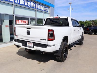 2020 RAM 1500 — rear three-quarter view