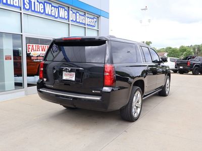 2018 Chevrolet Suburban — rear three-quarter view