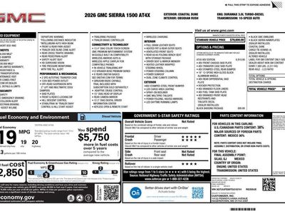 2026 GMC Sierra 1500 — detail view