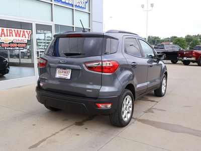 2020 Ford EcoSport — rear three-quarter view