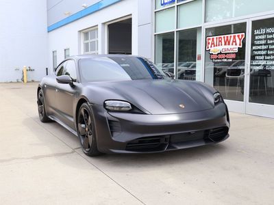 2024 Porsche Taycan — side profile view
