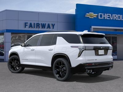 2026 Chevrolet Traverse — rear three-quarter view