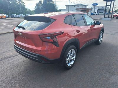 2024 Chevrolet Trax — rear three-quarter view