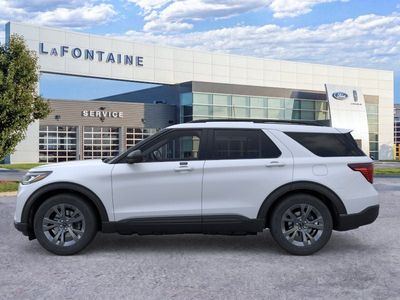 2026 Ford Explorer — rear three-quarter view
