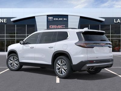 2026 GMC Acadia — rear three-quarter view
