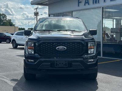 2023 Ford F-150 — rear three-quarter view