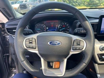2023 Ford Explorer — rear three-quarter view
