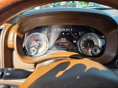 2021 RAM 3500 — interior view