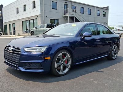2018 Audi S4 — rear three-quarter view