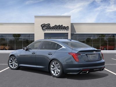 2026 Cadillac CT5 — rear three-quarter view