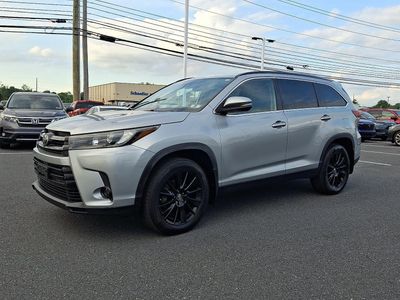 2019 Toyota Highlander — rear three-quarter view