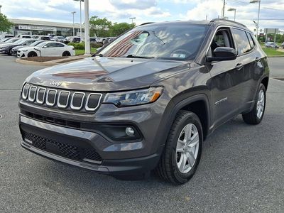 2022 Jeep Compass — rear three-quarter view