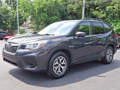 2019 Subaru Forester — rear three-quarter view