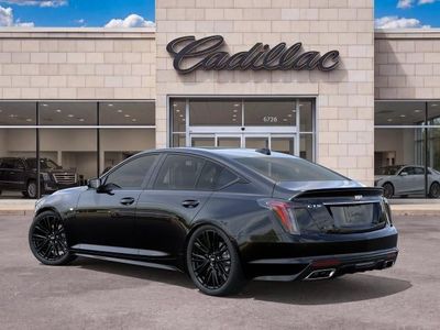 2026 Cadillac CT5 — rear three-quarter view