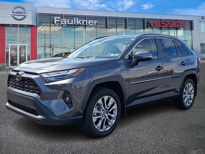 2024 Toyota RAV4 — rear three-quarter view