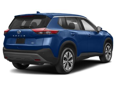 2023 Nissan Rogue — rear three-quarter view