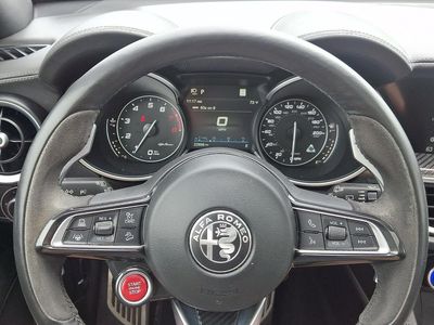 2022 Alfa Romeo Stelvio — rear three-quarter view