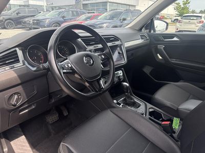 2019 Volkswagen Tiguan — interior view