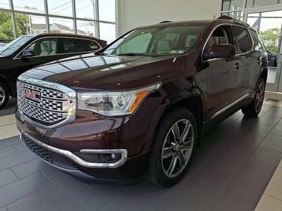 2018 GMC Acadia — rear three-quarter view