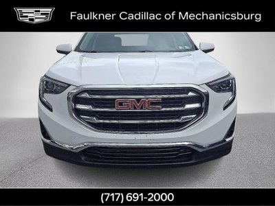 2021 GMC Terrain — rear three-quarter view