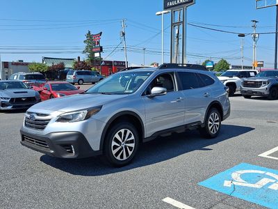 2021 Subaru Outback — rear three-quarter view